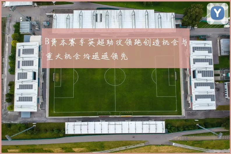 B费本赛季英超助攻领跑创造机会与重大机会均遥遥领先